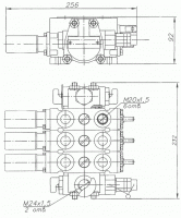 РП70-1221.1 Гидрораспределитель (навеска с гидроподъёмником) (САЛЕО) РБ - Интернет-магазин тракторных запчастей Дизель-Техника, Екатеринбург