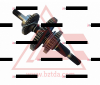 220-1701190 Вал выходной в сборе (промежуточный) КПП МТЗ-320 РБ - Интернет-магазин тракторных запчастей Дизель-Техника, Екатеринбург