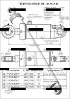 ЦГ-110.56х900.11 Гидроцилиндр стрелы и рукояти ЭО-2621 (КГЦ 314-08.110-56-900) - Интернет-магазин тракторных запчастей Дизель-Техника, Екатеринбург