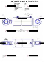 ЦГ-125.56х630.1045 Гидроцилиндр ковша ЭО-2626, стрелы ТО-30.44.20.000 - Интернет-магазин тракторных запчастей Дизель-Техника, Екатеринбург