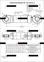 ЦГ-160.100х1250(13.13.000) Г/ц рукояти/ковша 5124 - Интернет-магазин тракторных запчастей Дизель-Техника, Екатеринбург
