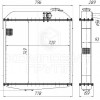 64-08.320К Радиатор водяной Т-170 алюминиевый (Композит Групп) РФ - Интернет-магазин тракторных запчастей Дизель-Техника, Екатеринбург