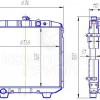 3205-1301010-01 Радиатор водяной ПАЗ-3205 3-х рядный (149.1301010-02) - Интернет-магазин тракторных запчастей Дизель-Техника, Екатеринбург