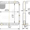 5320-1301010 Радиатор 5320 145.1301010-01 - Интернет-магазин тракторных запчастей Дизель-Техника, Екатеринбург