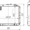 5323-1301010 Радиатор УРАЛ-5323/4320 КАМАЗ (5323Б.1301010) Композит Групп - Интернет-магазин тракторных запчастей Дизель-Техника, Екатеринбург