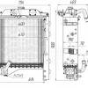 77.1301.010-4 Радиатор ДТ-75 3-х ряд СМД-18 Композит Групп - Интернет-магазин тракторных запчастей Дизель-Техника, Екатеринбург