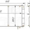 ГБ330242Б.1301010-3 Радиатор ГАЗель-Бизнес - Интернет-магазин тракторных запчастей Дизель-Техника, Екатеринбург