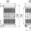 ОТ2.13.010 Радиатор отопителя ДТ-75,ТТ-4,ЛТЗ - Интернет-магазин тракторных запчастей Дизель-Техника, Екатеринбург