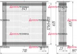 150У.13.020-1 Сердцевина радиатора Т-150 5-ти рядная (150-1301020-1) Композит Групп - Интернет-магазин тракторных запчастей Дизель-Техника, Екатеринбург