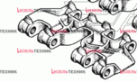 162.34.605А Звено гусеницы ВТ-100 - Интернет-магазин тракторных запчастей Дизель-Техника, Екатеринбург