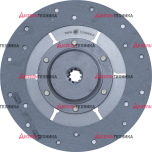 Т25-1601130-В Диск сцепления ведомый Т-40 (10 шлиц.)  (ТАРА) - Интернет-магазин тракторных запчастей Дизель-Техника, Екатеринбург