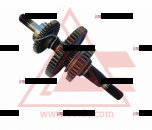 220-1701190 Вал выходной в сборе (промежуточный) КПП МТЗ-320 РБ - Интернет-магазин тракторных запчастей Дизель-Техника, Екатеринбург