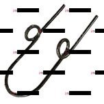 25.21.107А  Пружина отжимного рычага - Интернет-магазин тракторных запчастей Дизель-Техника, Екатеринбург