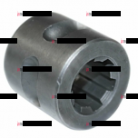 25.22.106 Втулка валика Т-25 (6 шл.) - Интернет-магазин тракторных запчастей Дизель-Техника, Екатеринбург