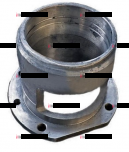 40-1701035 Стакан передний - Интернет-магазин тракторных запчастей Дизель-Техника, Екатеринбург