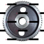 Д04-005М Колесо зубч.распред.вала Д-65 - Интернет-магазин тракторных запчастей Дизель-Техника, Екатеринбург