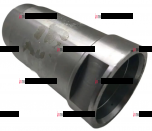 Т25-1601248-В1 Втулка подшипника выключения муфты ВОМ Т-40 - Интернет-магазин тракторных запчастей Дизель-Техника, Екатеринбург