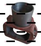 Т25-1601272-Б1 Кронштейн отводки выключения сцепл - Интернет-магазин тракторных запчастей Дизель-Техника, Екатеринбург