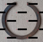 Т25-1701046 Кольцо стопорное шестерни 4 передачи - Интернет-магазин тракторных запчастей Дизель-Техника, Екатеринбург