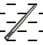 Т25-1702122 Валик переключения 4 пер. и з.х. Т-40 - Интернет-магазин тракторных запчастей Дизель-Техника, Екатеринбург