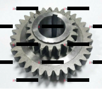 220-1701062 Шестерня ведомая 4-ой передачи и з/хода КПП МТЗ-320 - Интернет-магазин тракторных запчастей Дизель-Техника, Екатеринбург