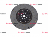 85-1601130 Диск сцепления ведомый МТЗ резиновый демпфер, асбестовая накладка (БЗТДиА) РБ - Интернет-магазин тракторных запчастей Дизель-Техника, Екатеринбург