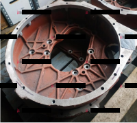 36-1002310-Г10 Картер маховика под стартер ЮМЗ (36-1002312-Г5) - Интернет-магазин тракторных запчастей Дизель-Техника, Екатеринбург