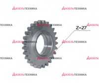 70-1601331 Шестерня промежуточная z=27 (МЗШ) РБ - Интернет-магазин тракторных запчастей Дизель-Техника, Екатеринбург