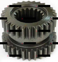 77.37.186 Блок шестерен 1 и 2 передач ДТ-75 (Китай) - Интернет-магазин тракторных запчастей Дизель-Техника, Екатеринбург