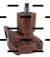 Д11-с12-Б3 Насос водяной Д-65 без шкива ЮМЗ (48-1307020) - Интернет-магазин тракторных запчастей Дизель-Техника, Екатеринбург