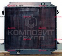 К 701.918.1569 Радиатор водяной К-701 медно-латунный 2-х рядный (K701-1301010) Композит Групп РФ - Интернет-магазин тракторных запчастей Дизель-Техника, Екатеринбург