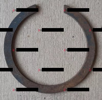 Т25-1701046 Кольцо стопорное шестерни 4 передачи - Интернет-магазин тракторных запчастей Дизель-Техника, Екатеринбург